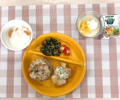 温かい給食